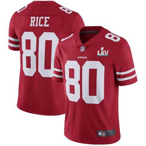 Youth Nike 49ers 80 Jerry Rice Red 2020 Super Bowl LIV Vapor Untouchable Limited Jersey,We sell and wholesale Youth Nike 49ers 80 Jerry Rice Red 2020 Super Bowl LIV Vapor Untouchable Limited Jersey on line form chian!